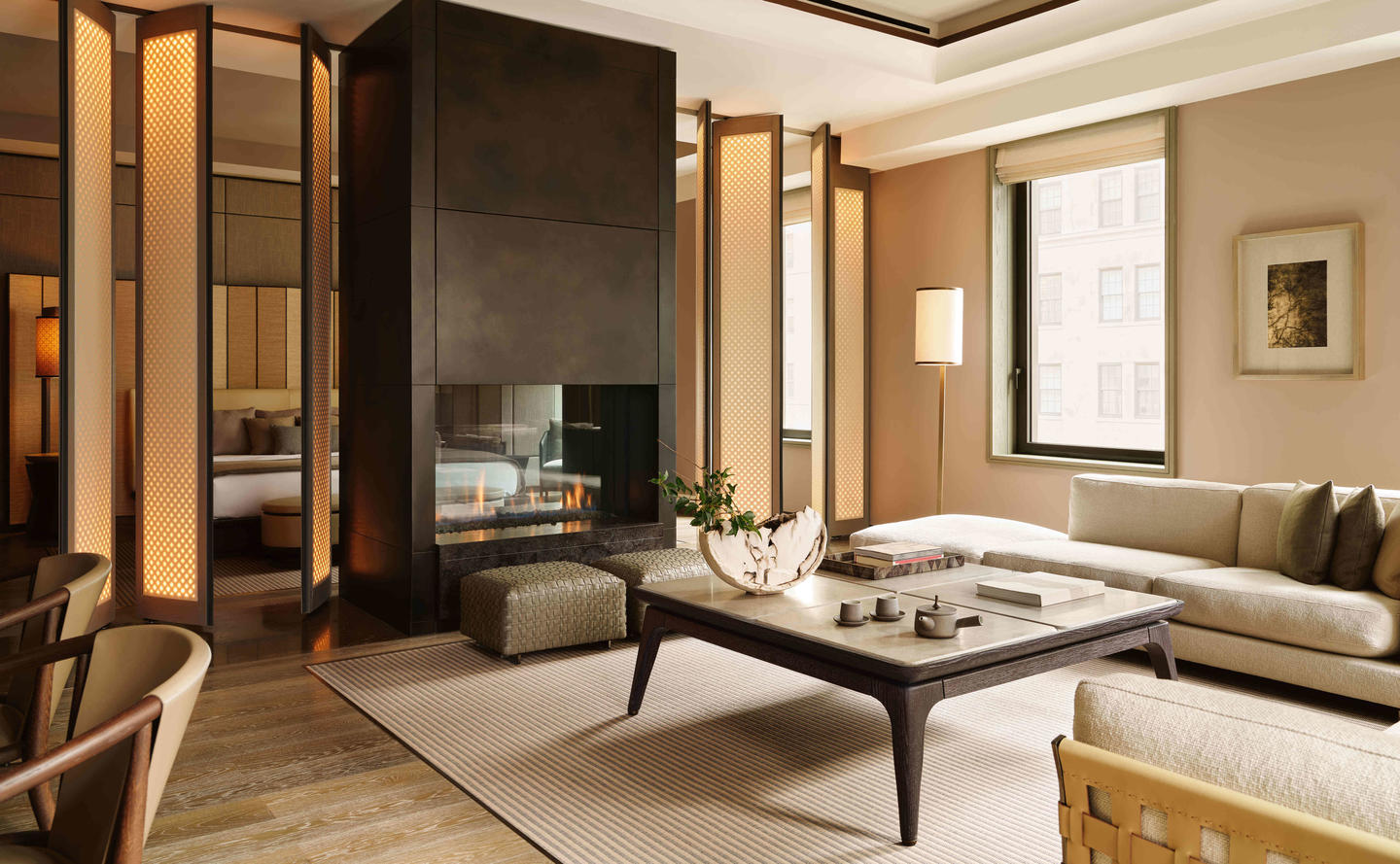 Corner Suite Aman New York - のラグジュアリーな客室オプション